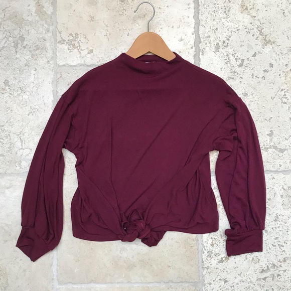 Amour Vert Sweaters - Amour Vert front tie sweater